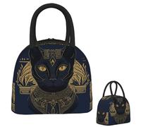 QIOEURYU Lunch Bags Unisex Egyptian Goddess Art of Ancient Egypt Insulated Bento Box Lunch Tote Leakproof Picnic Bags Cooler Bag Classic Outdoor Travel