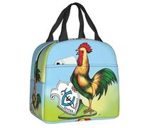 QIOEURYU Lunch Tote Bags Card Mexican Bingo Lottery Men Women Cooler Warm Lunch Box for Kids Insulated for School Work Travel Outdoor Picnic