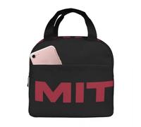 QIOEURYU Lunch Tote Bags Insulated MIT Massachusetts Institute of Technology Waterproof for Woman Kids for School Work Travel Outdoor Picnic