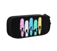 QIOEURYU Pencil Cases Burn Your Cosmos Saints Seiyas Pen Holder Large Storage Bag Supplies Zipper Stationery Polyester Durable