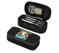 QIOEURYU Pencil Cases Caravan Essential Large Capacity Pen Bags Pen Box Pencil Pouch for Boys Girls Students Stationery School Holiday Gifts