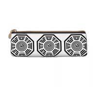 QIOEURYU Pencil Cases Lost - Dharma Initiative - The Orchid Pen Holder Storage Stationery Supplies Pen Box Pencil Bag for Studen Holiday Gifts Durable