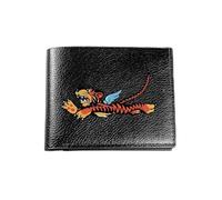 QIOEURYU Printed Wallet Flying Tiger Design: Unique Graphic Print for Men - Business,Casual,Elegant,Simple,Practical,Quality,Stylish,Creative Chr Gifts for Men Women