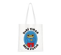 QIOEURYU Tote Bags Unisex DtMF - Bad Bunny - Sapo Concho Toad Tote Bags Canvas Shopping Bag for Girl Handbags Leisure Holiday or Birthday Gifts