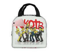 QIOEURYU Tote Bags Unisex Tour Insulated Lunch Bag Cooler Thermal Food Box Tote Lunch Boxes Container Handbags Classic Vintage Gifts for Women Men