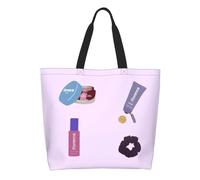 QIOEURYU Tote Shoulder Bags Canvas Florence By Mills Grocery Shopping Bag Cute Printed Shopper Shoulders Big Capacity Durable Handbag Leisure Holiday or Birthday Gifts