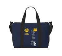QIOEURYU Travel Bags Custom Camino De Santiago Beach Tote Women Big Compartment Gym Beachs Leisure Outdoor Holiday Gifts