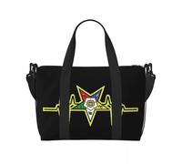 QIOEURYU Travel Bags Custom Order Of The Eastern Star Beach Tote Women Freemasonry Big Compartment Beach Gyms Leisure Outdoor Holiday Gifts