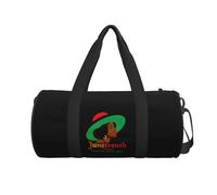 QIOEURYU Travel Bags Handbags Juneteenth Remembering My Ancestors Fitness Cylinder Shoulder Bag Women Large Tote Luggage Bag Gym Leisure Outdoor