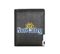 QIOEURYU Wallet for Men Women Sun Valley Design Graphic Print Business Mens Casual Elegant Simple Practical Quality Stylish Printing Graphic Creative C PU