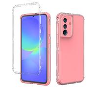 QiongniAN 3-in-1 Drop-Proof And Shock-absorbing Compatible with Samsung Galaxy A57 5G SM-A576B/DS Phone Protective Case Pink