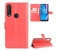 QiongniAN Case for Alcatel 1V 2020 5007U, Case for Alcatel 1s 2020 5028A 5028D 5028Y, Case for Alcatel 3L 2020, Case for TCL Optus X Go / A1 Alpha 20 5029Y Protective Case Cover Red
