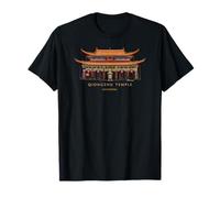 Qiongzhu Temple, Hand-Drawn, Kunming, China T-Shirt