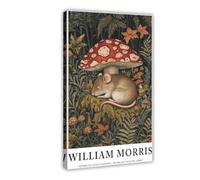 QIOTBVV The Mouse Beneath The MushroomCanvas Poster Bedroom Decor Landscape Office Room Decor Gift12x18inch(30x45cm)