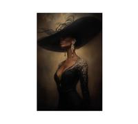 QIOTBVV Woman of DistinctionCanvas Poster Bedroom Decor Landscape Office Room Decor Gift08x12inch(20x30cm)