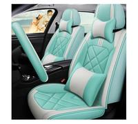 QIOZO ar Seat Covers Universal Full Set for BMW Serie 3 E21 E30 E36 E46 E90 E91 E92 E93 F30 F31 F34 F35 G20 G21 G28 Auto Parts/Waterproof,Green Deluxe Edition