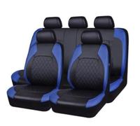QIOZO ar Seat Covers Universal Full Set for Citroen Ds4 C4 Cactus Ds5 C-Crosser C5 Aircross C4 Aircross C3 Aircross C4 C5 C3 C6 Berlingo C4 Grand Pi Auto Parts/Waterproof_black blue