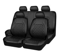 QIOZO ar Seat Covers Universal Full Set for Citroen Ds4 C4 Cactus Ds5 C-Crosser C5 Aircross C4 Aircross C3 Aircross C4 C5 C3 C6 Berlingo C4 Grand Pi Auto Parts/Waterproof_black