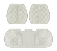 QIOZO ar Seat Covers Universal Full Set for Jaguar XE XF XJ E-Pace F-Pace I-Pace XEL XFL Auto Parts/Waterproof,White