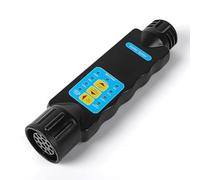 Qiping 13 Pin Trailer Light Tester 12V/24V Wiring Diagnostic Tester Trailer Plug Socket for Caravan Truck or Trailer