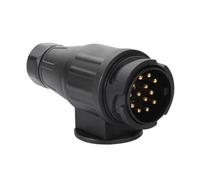 Qiping 13 Pin Trailer Plug Male, 13 Pin Towing Towbar Connector 12V 24V Universal