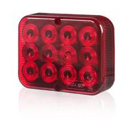 Qiping LED Trailer Rear Fog Lights 12V,Waterproof Trailer Light Board Fog Light Universal for Trailer Truck Caravan