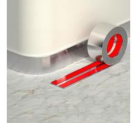 QIPN 16.4ft Self Adhesive Metalized Molding Trim Stainless Steel Molding & Wall Trim Wall Molding Trim Tape for Ceiling, Mirror Frame and more(Size:Width 5cm/2inch,Color:Brushed silver)