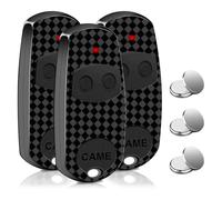 QIQIAZI 3 Pack Gate Remote Cotrol, 433.92MHz Gate Remote Cotrol Comatile with CAME TOP432NA, TOP432EE, TOP432EV