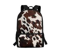 QIQISE Black Dachshund Print Kids Backpack for Boys Girls Lightweight Travel Daypack Elementary Student Rucksack Outdoor Primary School Bag