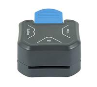 QIQQIKIN Corner Cutter 3 in 1 (R5+10MM+Scallop) Edge Rounder Punch, Paper Corner Punches for Paper Crafts, Picture Photo Clipper Laminating Scrapbook Chomper Business Card Making Junk Journal Supplies