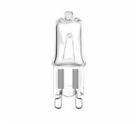 QIROGKC 10 PCS G9 Halogen Bulb 110V/220V -25W-60W 2-Pin Replacement for Chandeliers, Crystal Lights, Spotlights & Pendant Lighting | Dimmable Warm White (110V/35W)