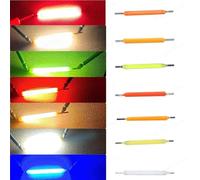 QIROGKC 7PCS Ceramic LED Filament Strips for Edison Bulbs - High CRI 93+ DIY Lighting Kit (2.8-3.0V, 7 Colors/5 Sizes) Holiday Decoration Accessories 3V 38mm 7-Color Combination