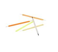 QIROGKC Low Voltage 3V LED Ceramic Filament Strip Light 10 Pack, 360° Glare-Free Warm White 2700K Lighting, for DIY Vintage Decor, Cafe, Hotel, Home(68mm/2700K)