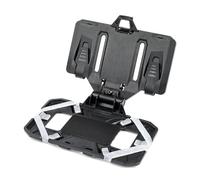 QIRUIMY Tactical Board Carrier Phone Bracket,Foldable Navigation Board Universal Molle Vest Plate,Phone Chest Mount Phone Holder for Screen Size 4.7"-6.7" (Black)