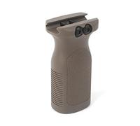 QIRUIMY Tactical Rail Front Grip,Nylon Vertical Foregrip Rvg Knight's Handle for 20mm Picatinny Rail System (Brown)