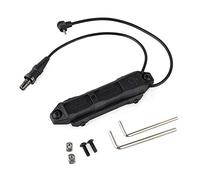 QIRUIMY Tactical Torch Dual Pressure Switch Augmented Pressure Switch Quick Lease Mount for M300 M600 Scout Light (Black)