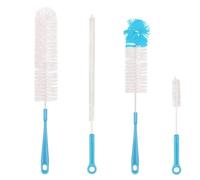 Qisan 4Pcs Bottle Cleaning Brush Set Multipurpose Brushes Long Bottle Brush Water Bottle Cleaners