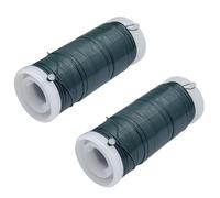 QISF 2 Pack Floral Wire for Flower Arrangements and Floristry, 0.4mm Green Floral Wire,Wreath Making Kit, for Christmas Wreaths, Garlands, Flower Bouquets and Crafts DIY (100m)