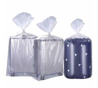 QISF 3 Pack Extra Large Clear Plastic Storage Bags - 90 x 120cm Flat Large Plastic Bags,Huge Storage Bags Moving Bags for Luggage, Suitcase, Furniture, Quilts, Plush Toys, Office Chairs