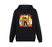 QISHUBAO Peter Tosh No Nuclear War Mens Hoodies Cotton Unisex Black Pullover Sweatshirts XL