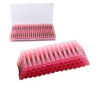 QitinDasen 80Pcs Heat Shrink Butt Connectors, Heat Shrink Wire Connector Butt Terminals Kit, Crimp Connectors Waterproof Insulated Electrical Terminals (22-16 AWG, Red)