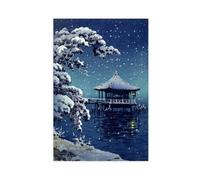 QITJSGD Asian Printable Wall ArtCanvas Poster Bedroom Decor Landscape Office Room Decor Gift08x12inch(20x30cm)