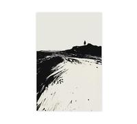 QITJSGD Echoes of SilenceCanvas Poster Bedroom Decor Landscape Office Room Decor Gift16x24inch(40x60cm)