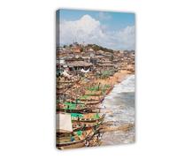 QITJSGD Ghana PrintCanvas Poster Wall Art Decor Print Picture Paintings for Living Room Bedroom Decoration08x12inch(20x30cm)