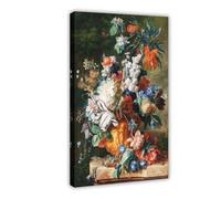 QITJSGD Vintage Still Life Floral PrintCanvas Poster Wall Art Decor Print Picture Paintings for Living Room Bedroom Decoration08x12inch(20x30cm)