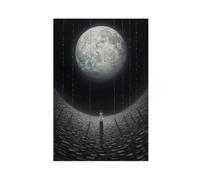 QITJSGD Whispering Realms SurrealCanvas Poster Bedroom Decor Landscape Office Room Decor Gift16x24inch(40x60cm)