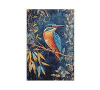 QITUBVAF Kingfisher Perching ClassicsCanvas Poster Bedroom Decor Landscape Office Room Decor Gift 24x36inch(60x90cm)