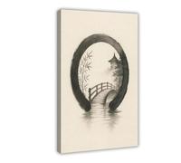 QITUBVAF Meditation BalanceCanvas Poster Wall Art Decor Print Picture Paintings for Living Room Bedroom Decoration 12x18inch(30x45cm)