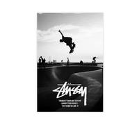 QITUBVAF Skate Art, Skate Or DieCanvas Poster Bedroom Decor Landscape Office Room Decor Gift 12x18inch(30x45cm)