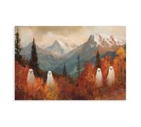 QITUBVAF The Ghosts of The MountainCanvas Poster Wall Art Decor Print Picture Paintings for Living Room Bedroom Decoration 20x30inch(50x75cm)